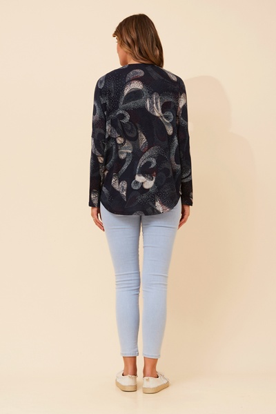 SUVI ABSTRACT PRINT TOP