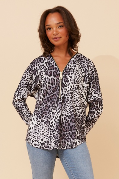 SUVI ANIMAL PRINT TOP