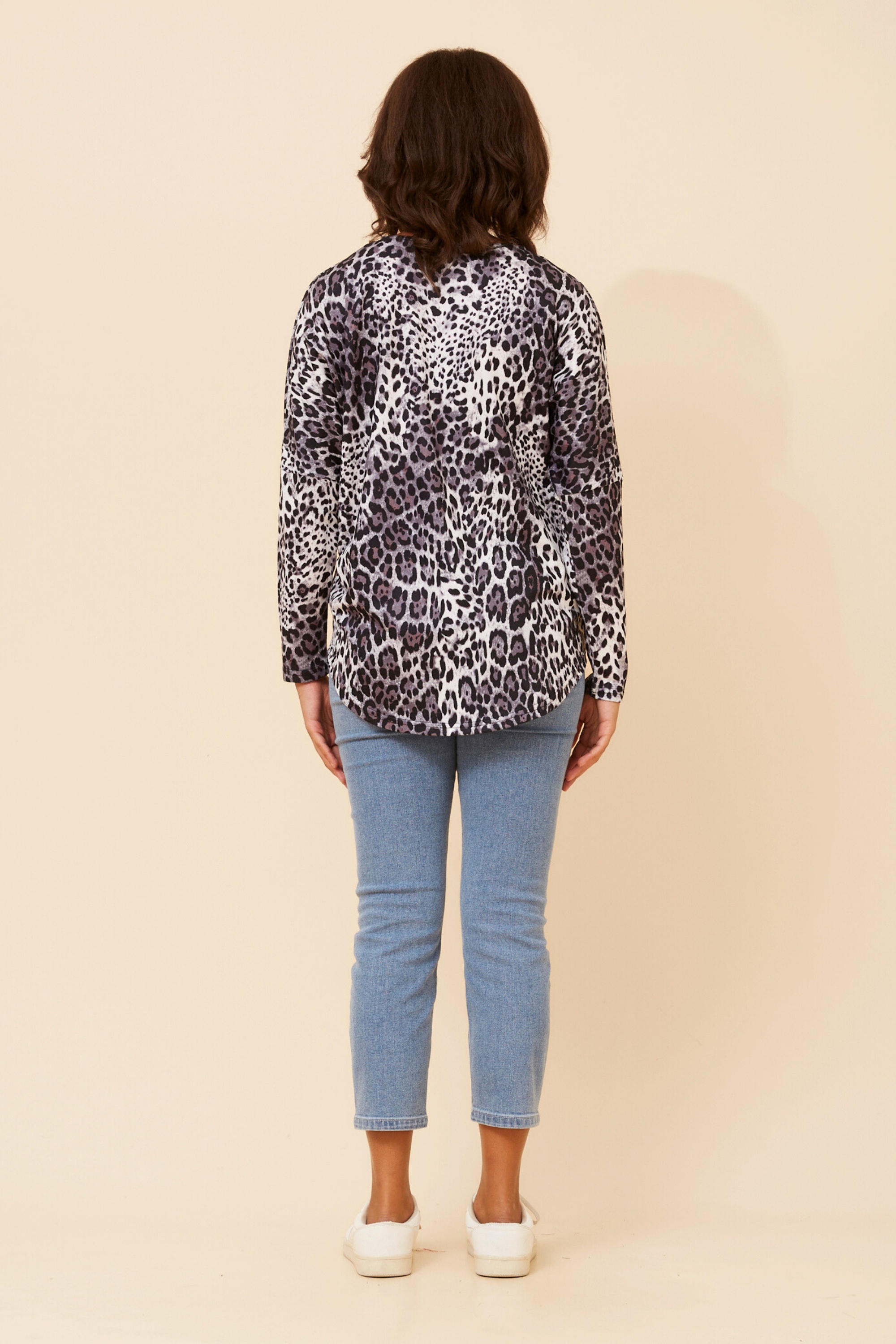 SUVI ANIMAL PRINT TOP