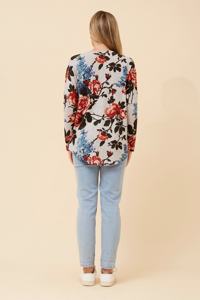 SUVI FLORAL PRINT TOP