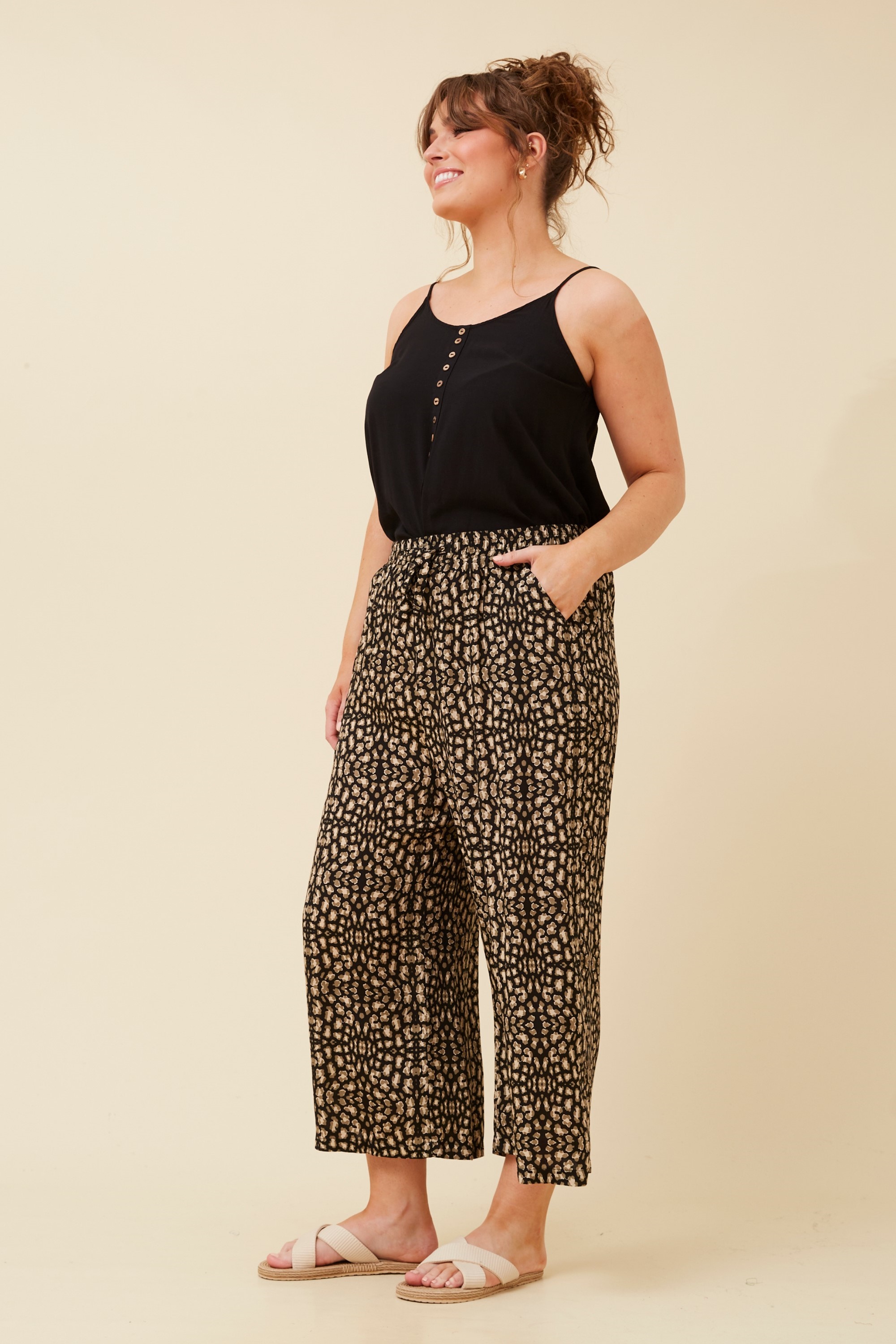 SUZE ANIMAL PRINT CULOTTES