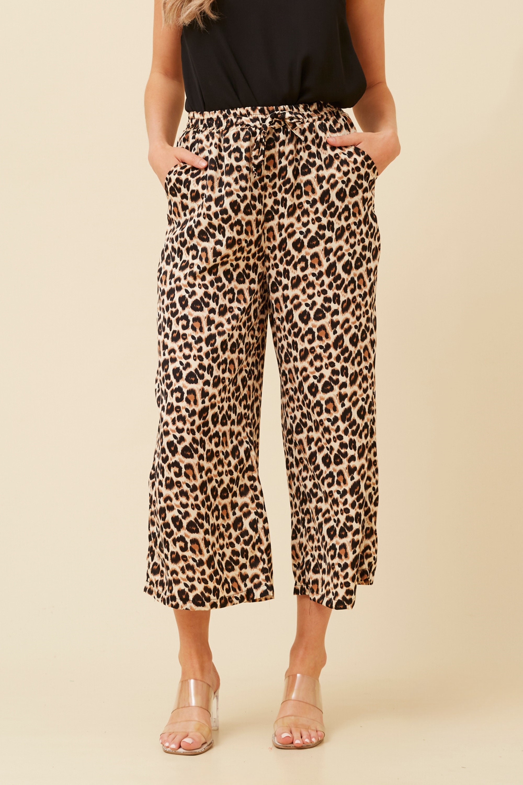 SUZE ANIMAL PRINT CULOTTES