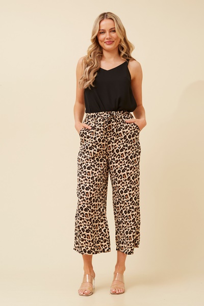 SUZE ANIMAL PRINT CULOTTES