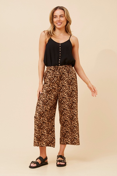 SUZE ANIMAL PRINT PANTS