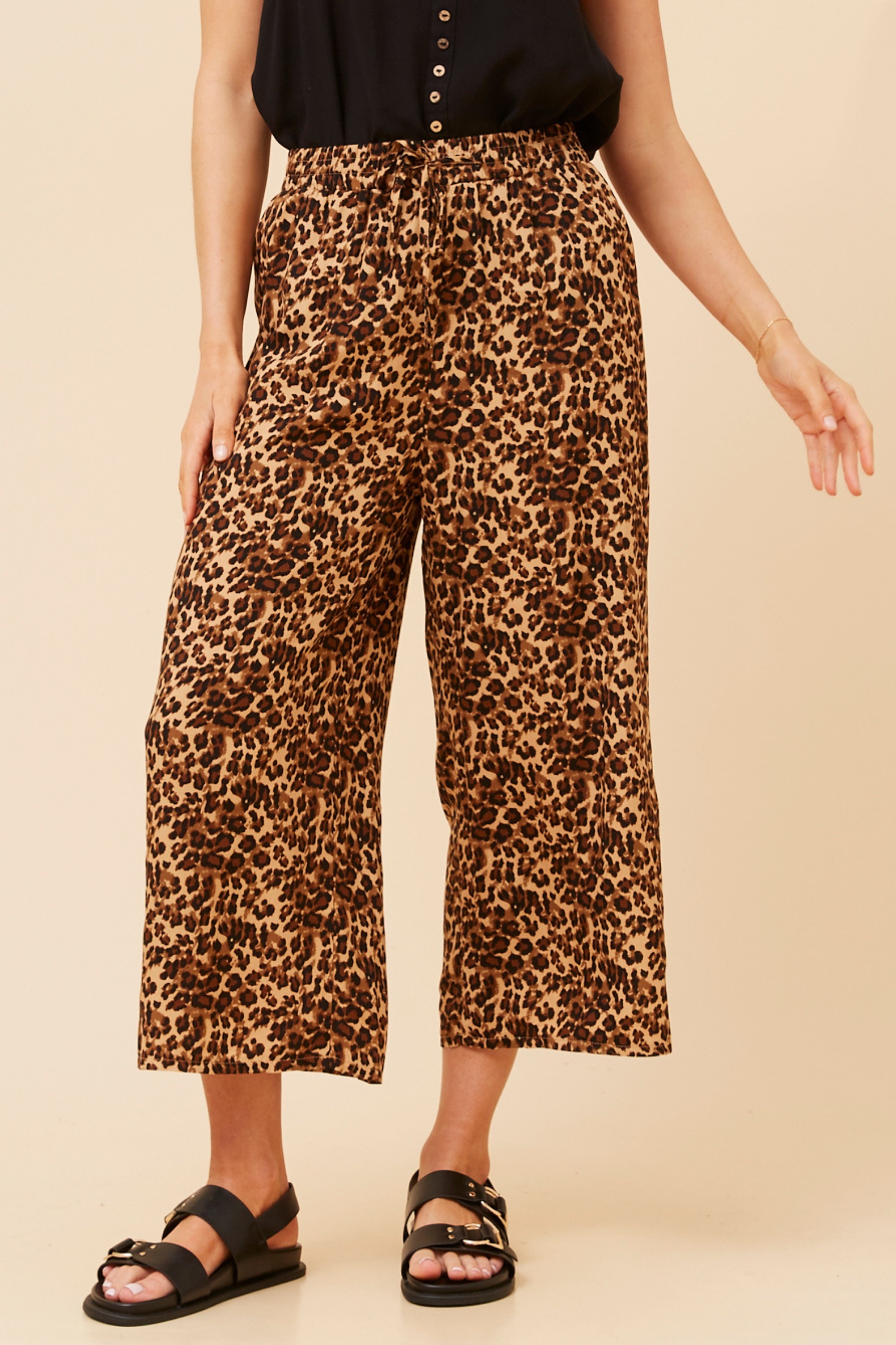 SUZE ANIMAL PRINT PANTS