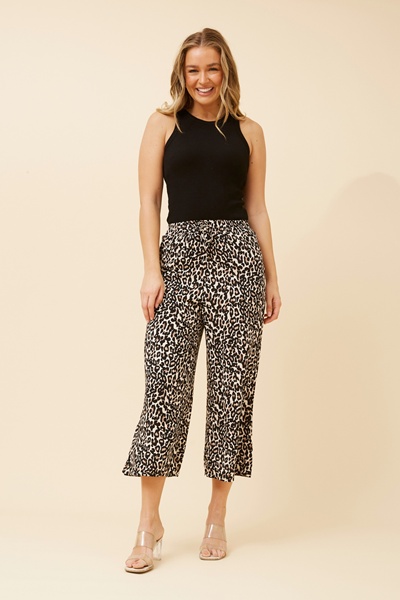 SUZE ANIMAL PRINT PANTS