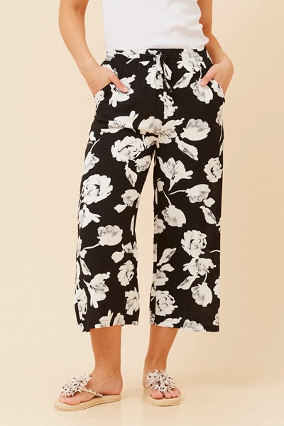 SUZE FLORAL PRINT CULOTTES