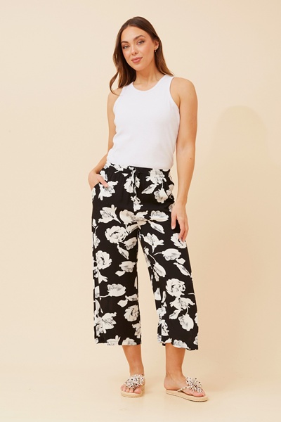 SUZE FLORAL PRINT CULOTTES