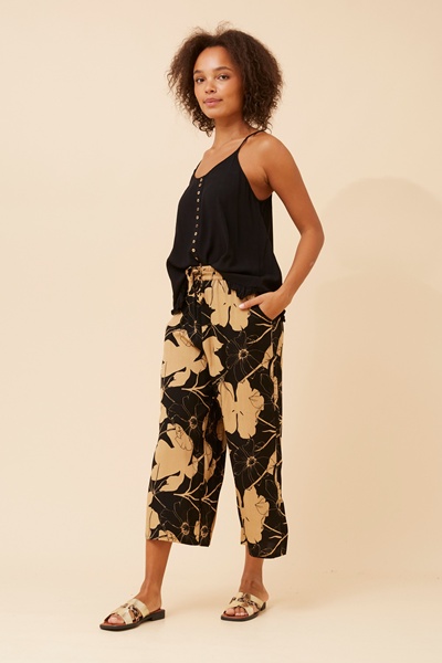 SUZE FLORAL PRINT CULOTTES