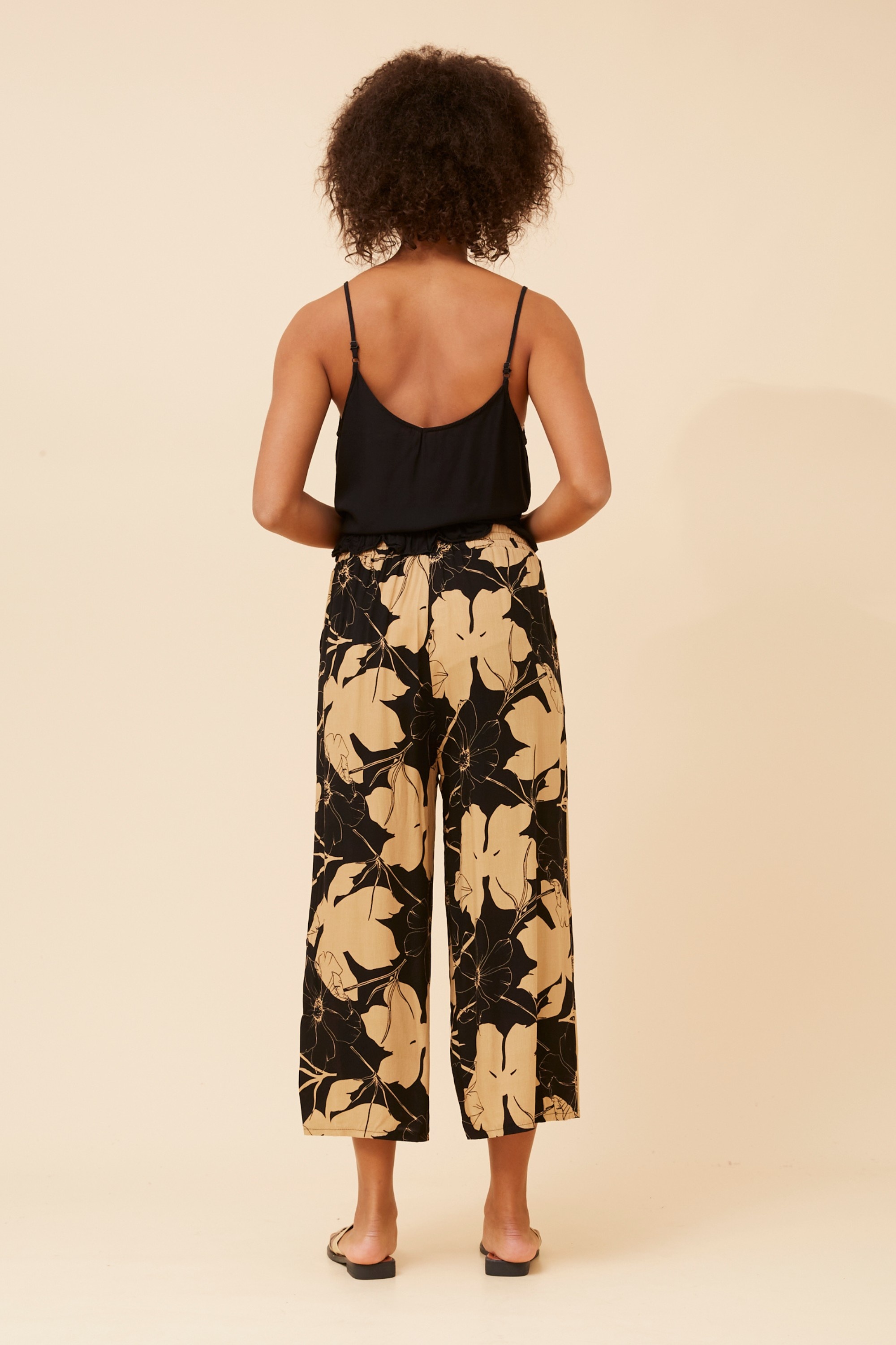 SUZE FLORAL PRINT CULOTTES