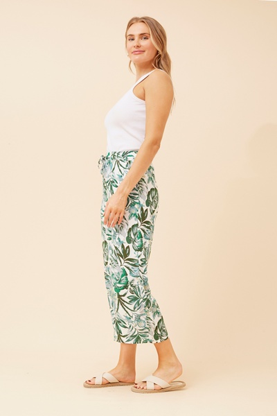 SUZE LEAF PRINT CULOTTES