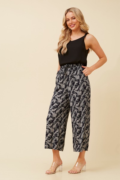 SUZE PAISLEY PRINT CULOTTE