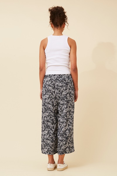 SUZE PAISLEY PRINT CULOTTES