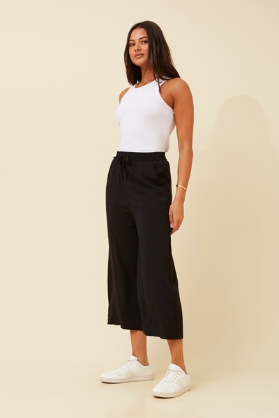 SUZE SOLID CULOTTE PANTS