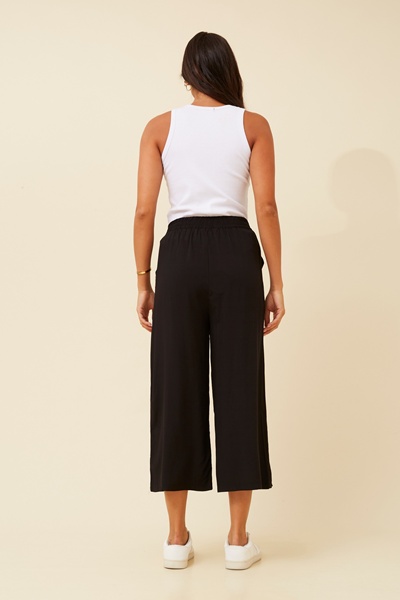 SUZE SOLID CULOTTE PANTS