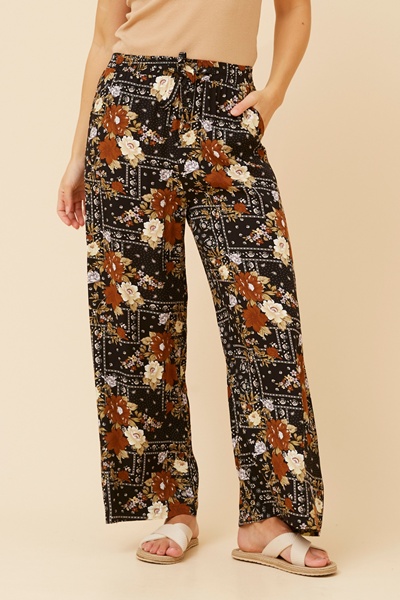 SUZZEL FLORAL PANTS