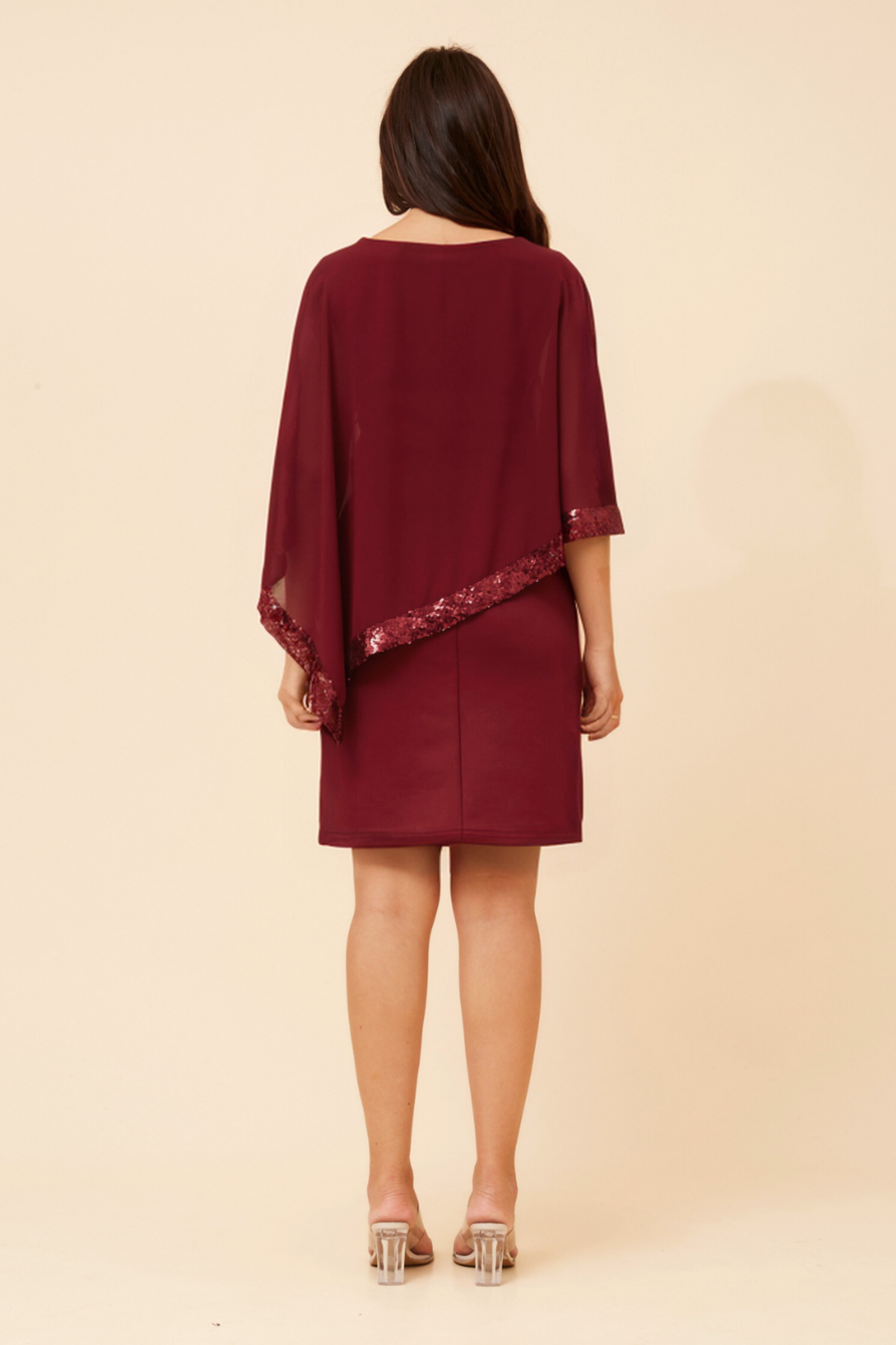 SYLIE DOUBLE LAYER SHIFT DRESS