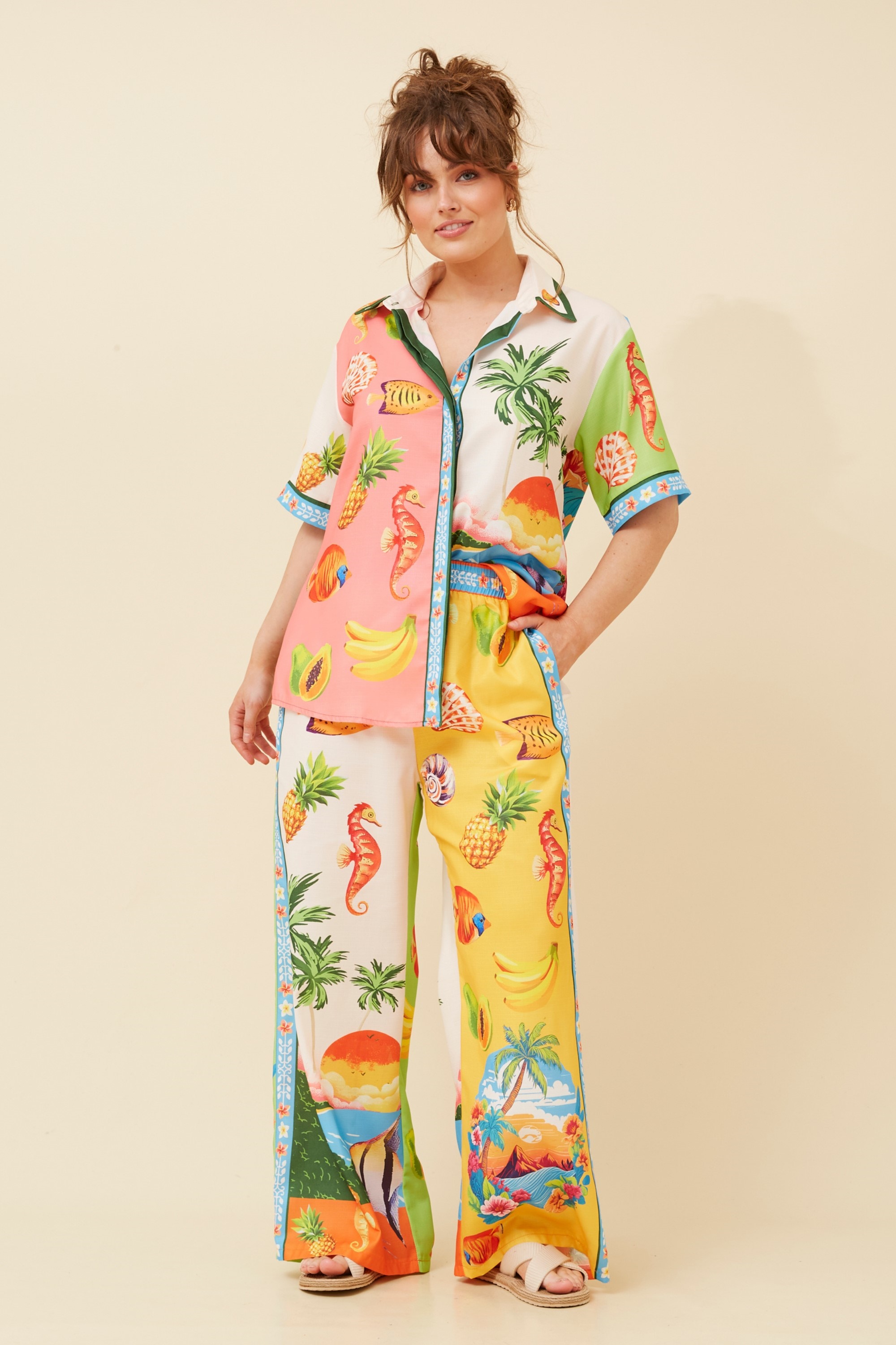 TABBY TROPICAL PRINT SET