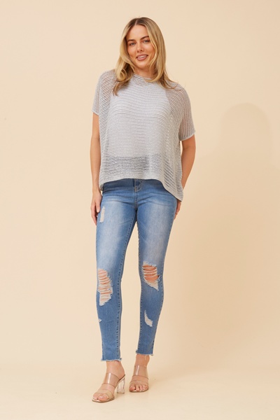 TALLON LUREX PULLOVER