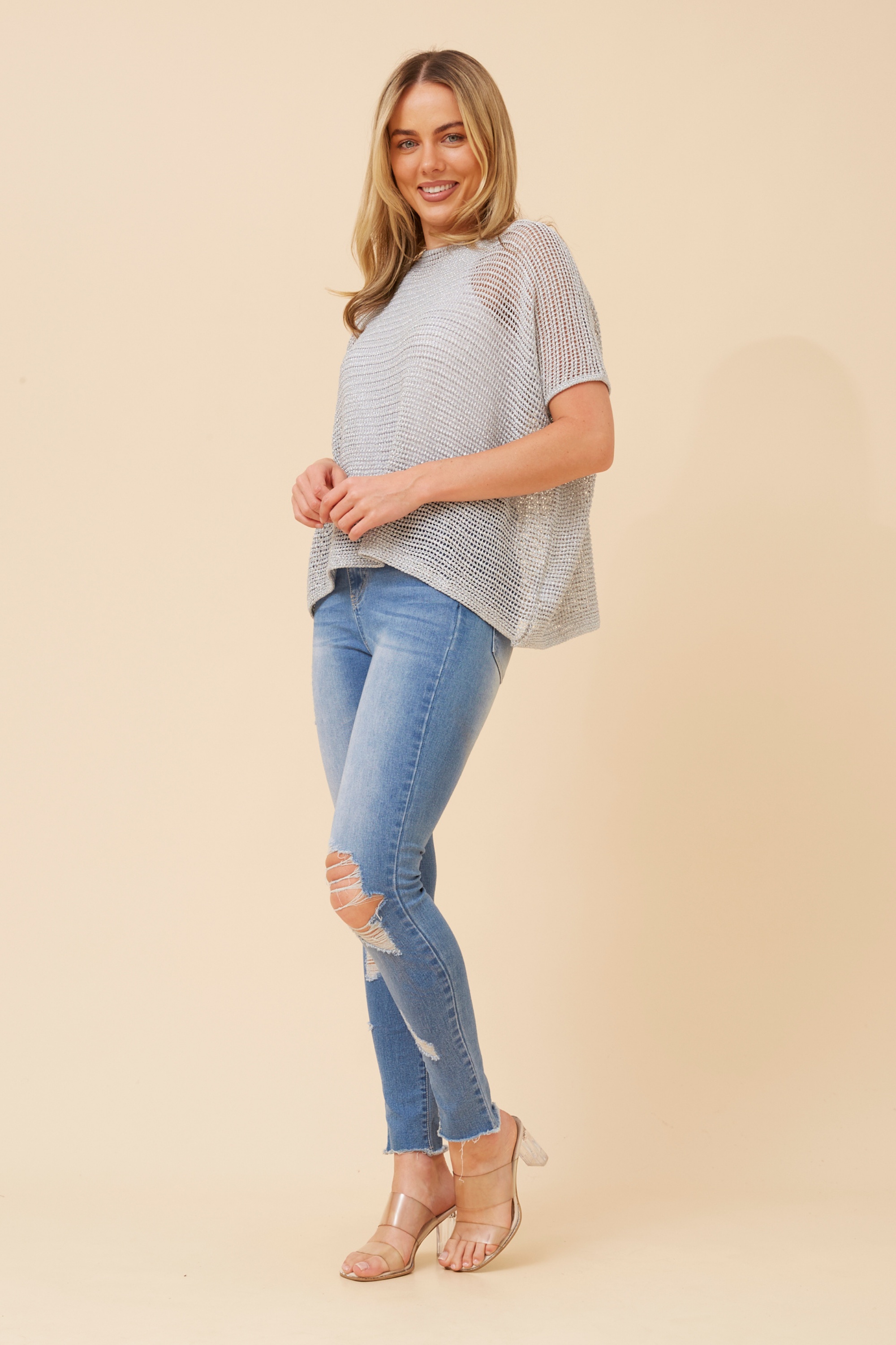 TALLON LUREX PULLOVER