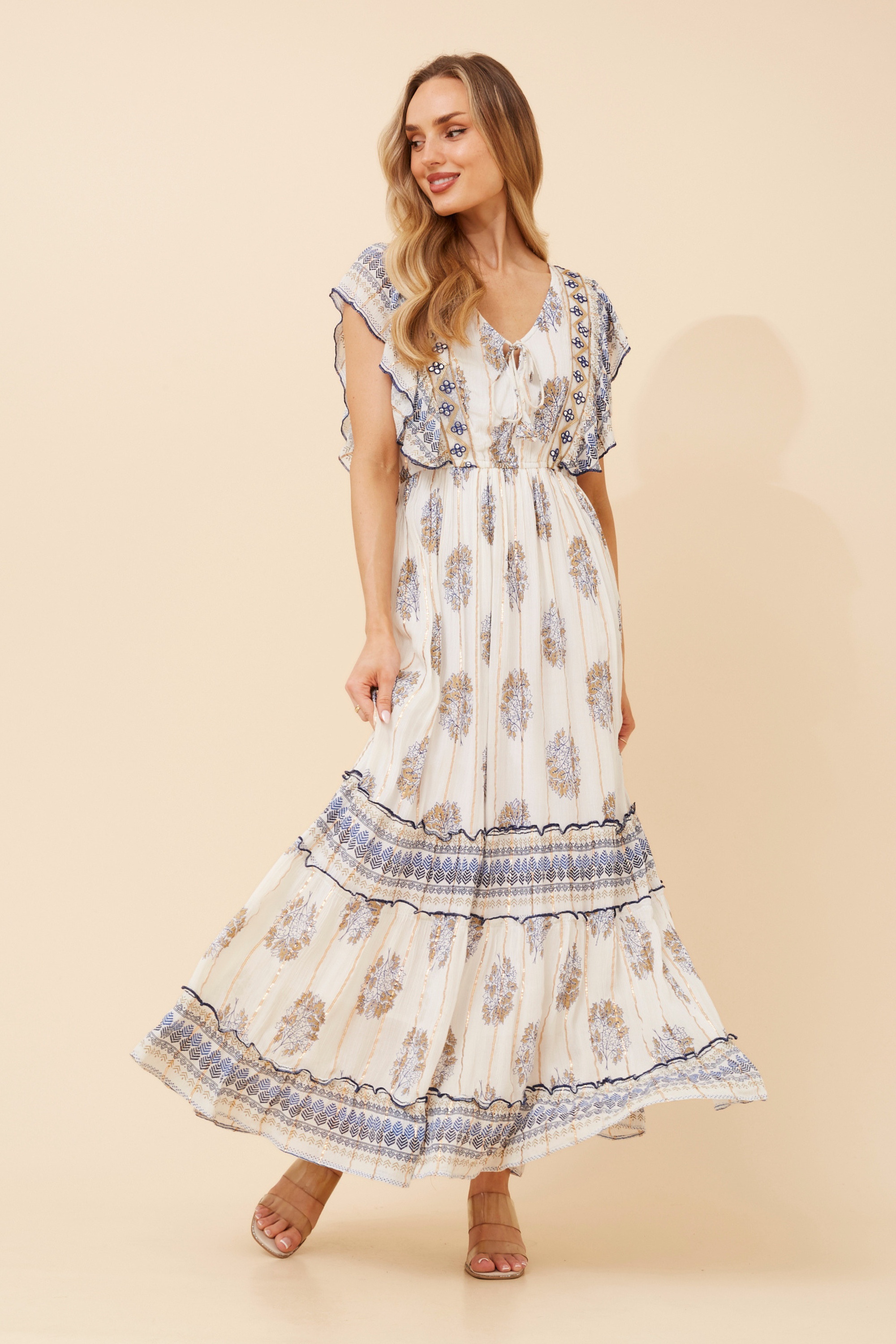 TANRIKA BOHO MAXI DRESS