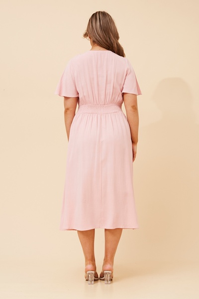 TARQUIN LINEN BLEND DRESS
