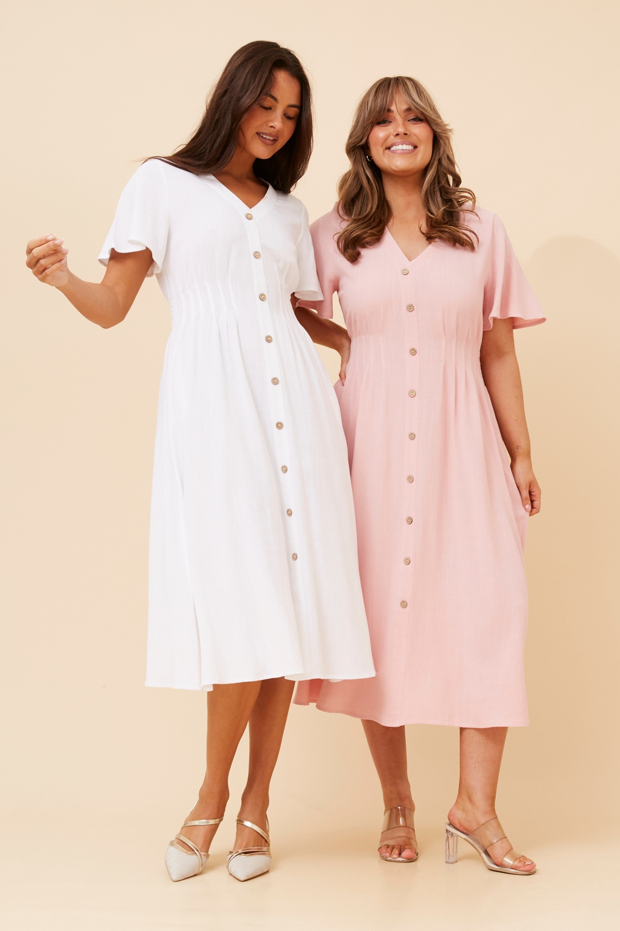 TARQUIN LINEN BLEND DRESS