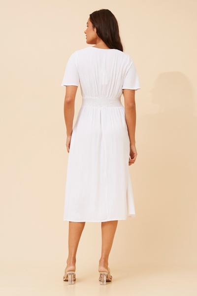 TARQUIN LINEN BLEND DRESS