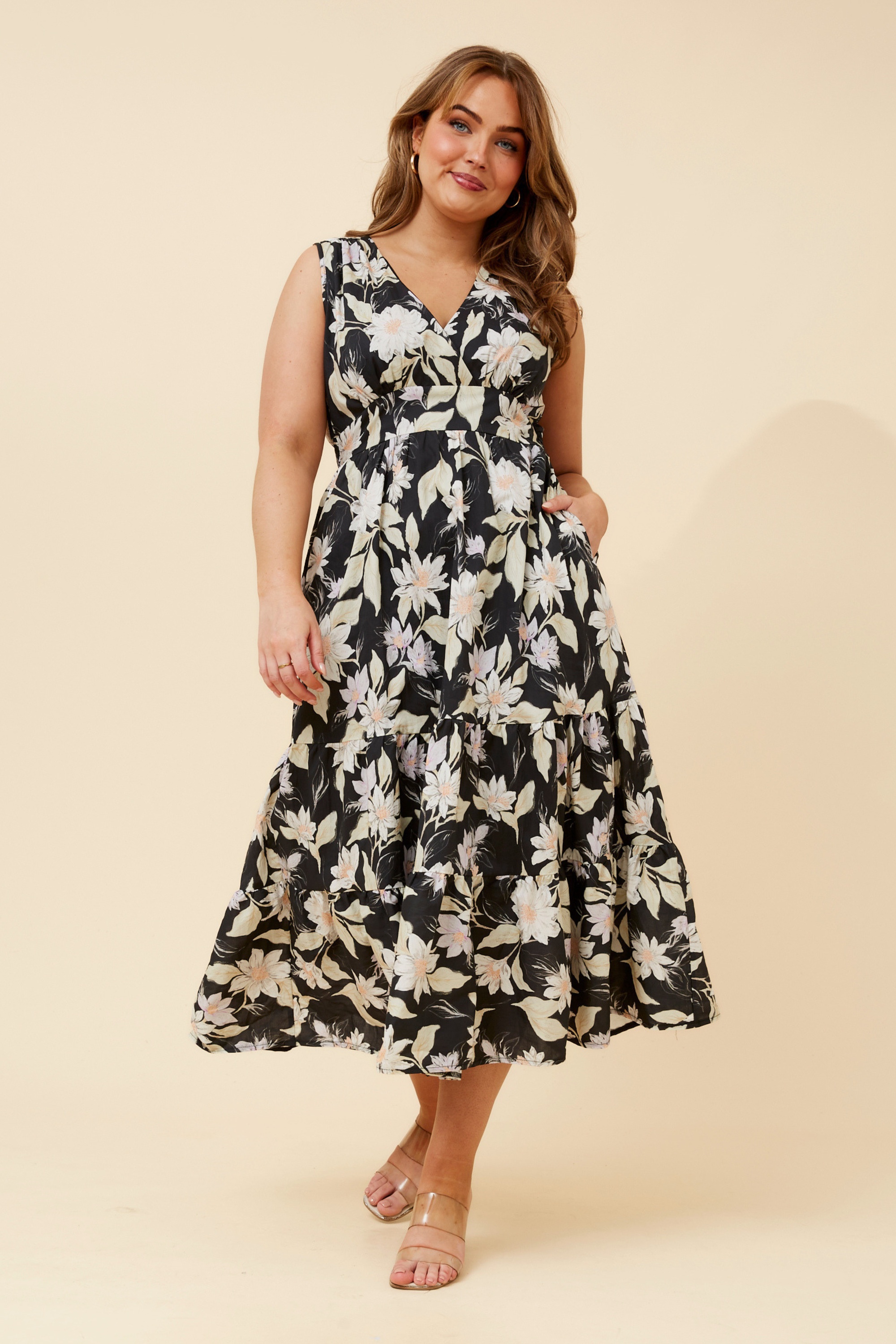 TASMIN FLORAL MAXI DRESS