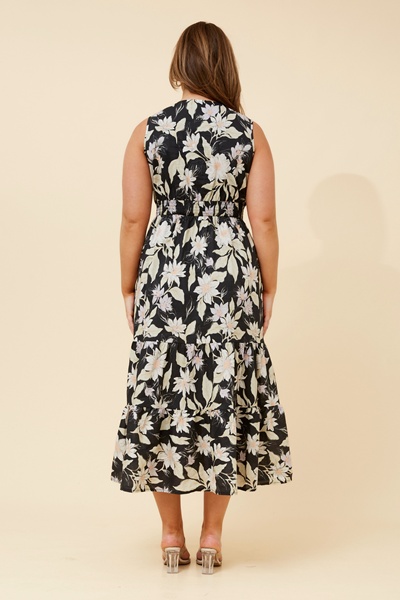 TASMIN FLORAL MAXI DRESS