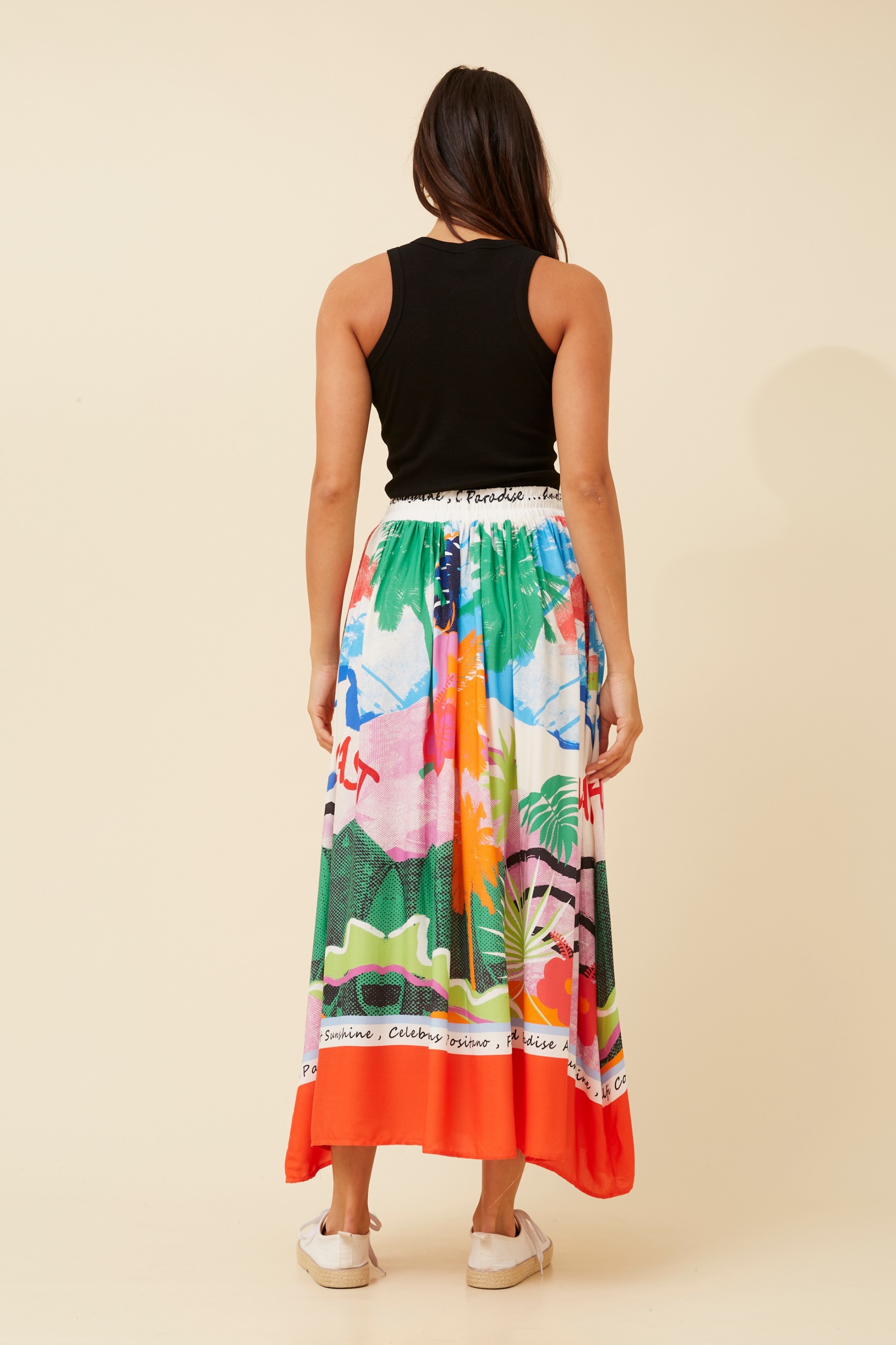 TEE WANDERLUST MAXI SKIRT