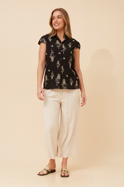 THORLEY FLORAL EMBROIDERED SHIRT