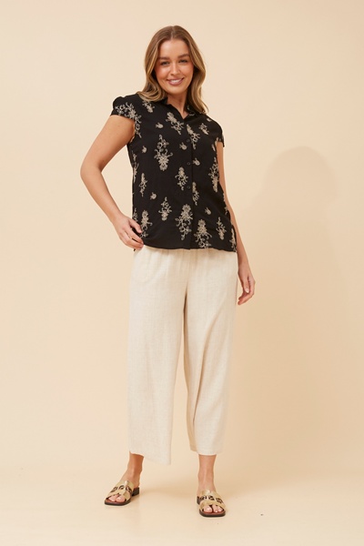 THORLEY FLORAL EMBROIDERED SHIRT