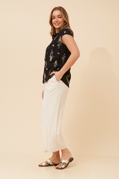 THORLEY FLORAL EMBROIDERED SHIRT