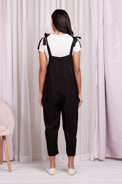 shoulder tie overalls