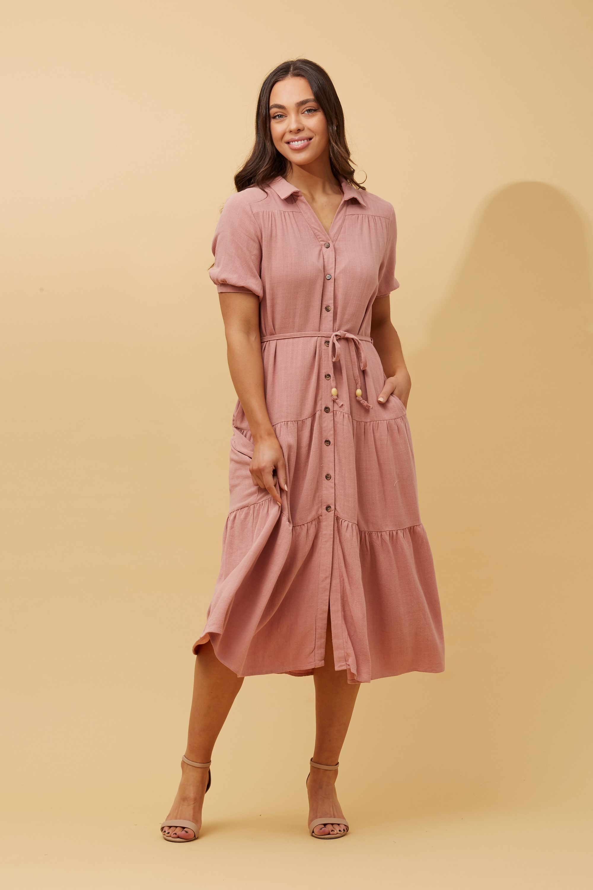midi casual dresses australia