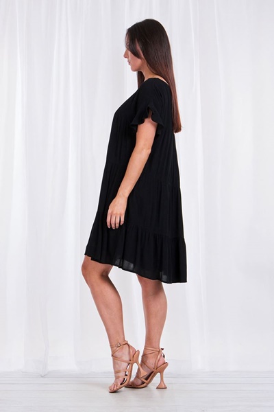 TIERED SHORT DRESS