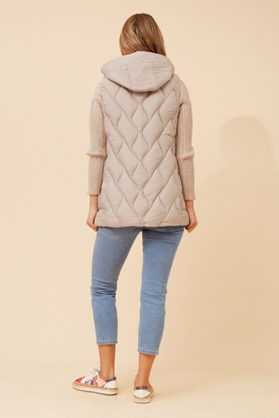 TILBA SOLID PUFFER VEST
