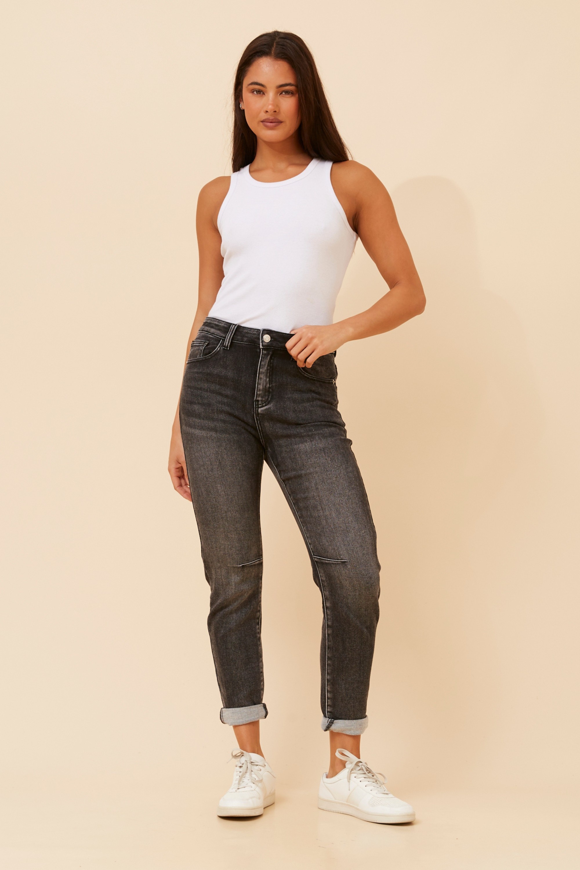 TISH DENIM PANTS