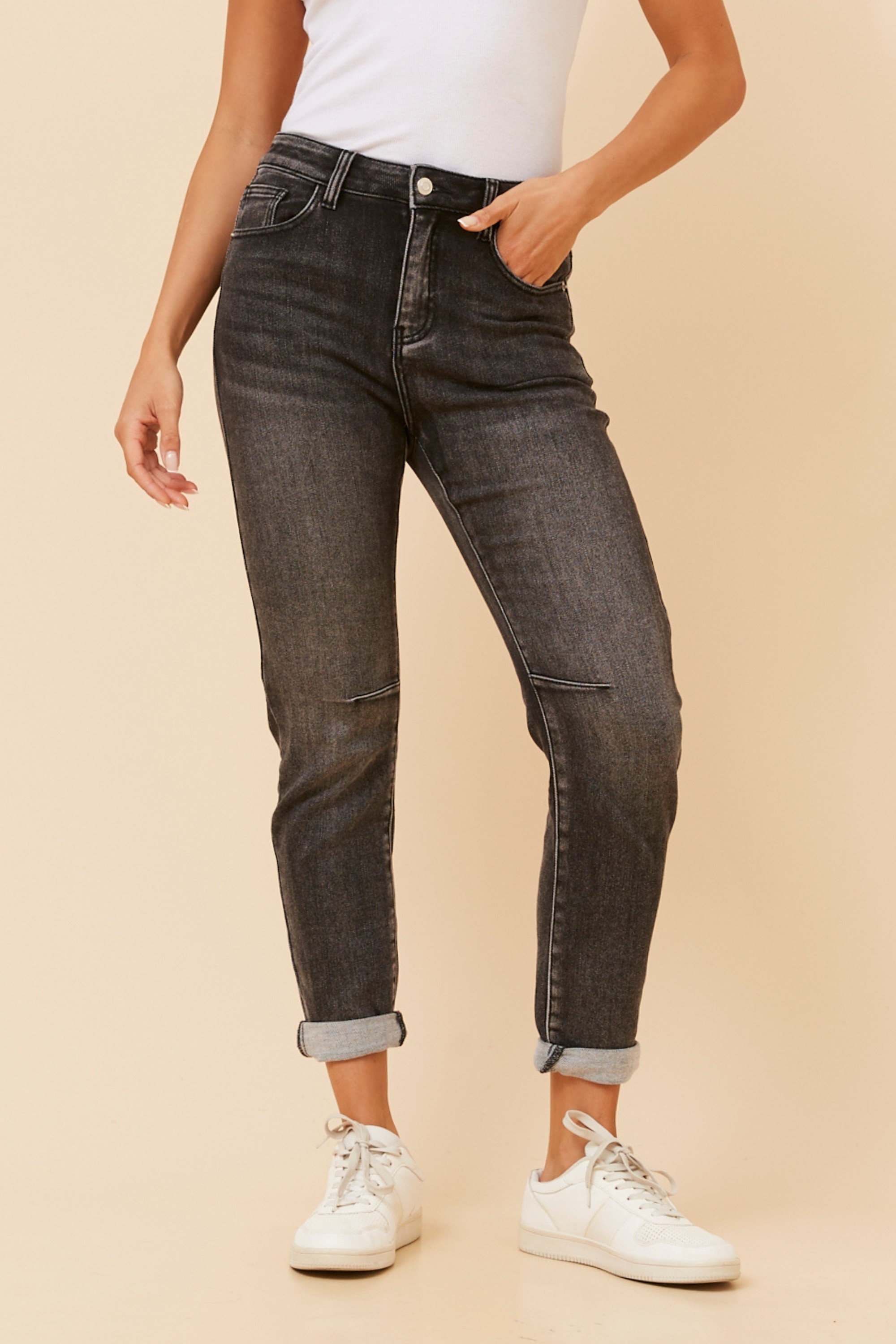TISH DENIM PANTS