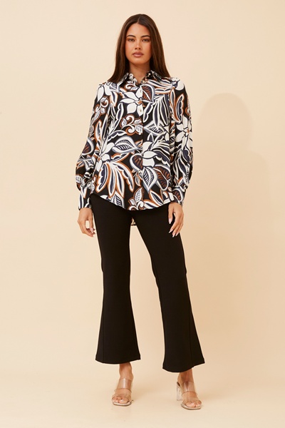 TONETTE FLORAL PRINT SHIRT