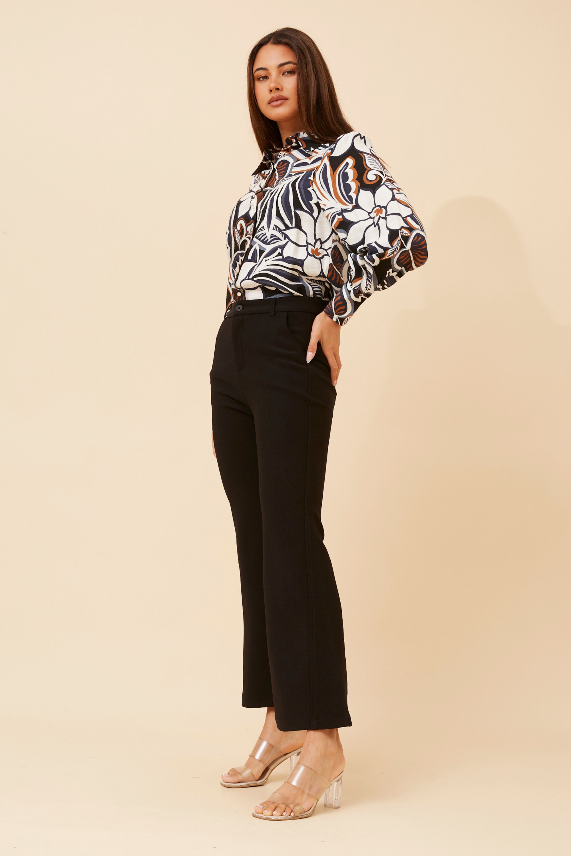 TONETTE FLORAL PRINT SHIRT