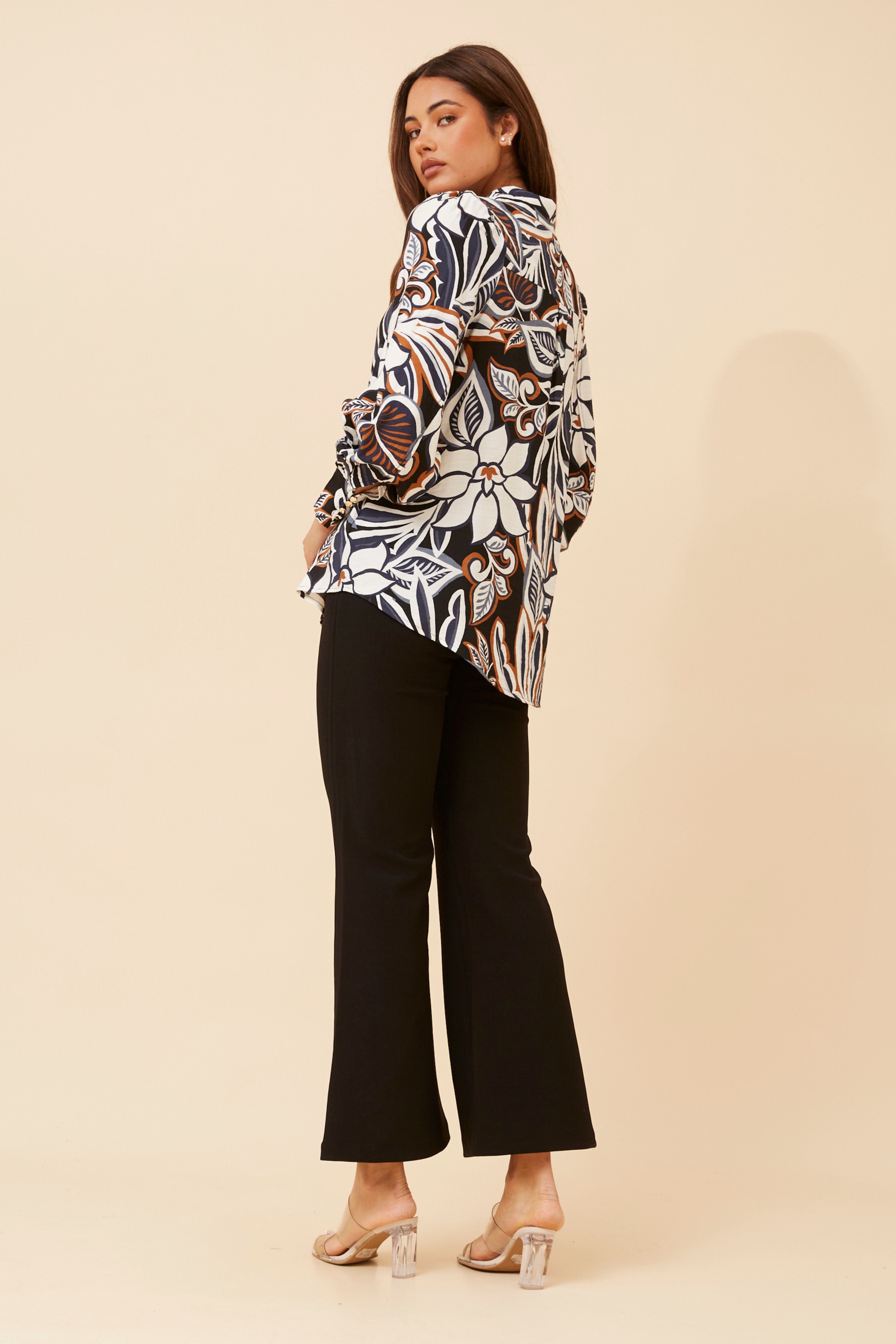 TONETTE FLORAL PRINT SHIRT