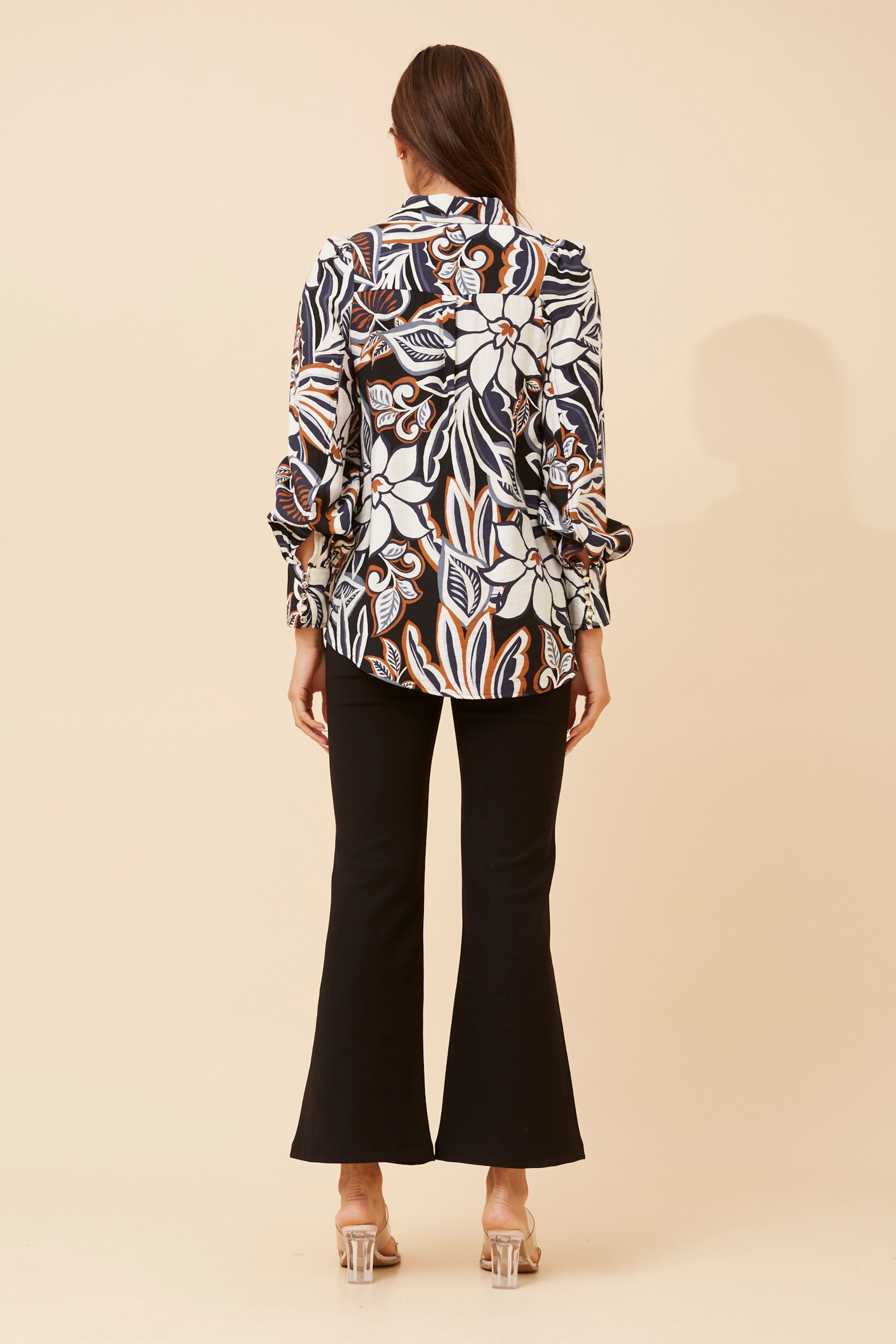 TONETTE FLORAL PRINT SHIRT