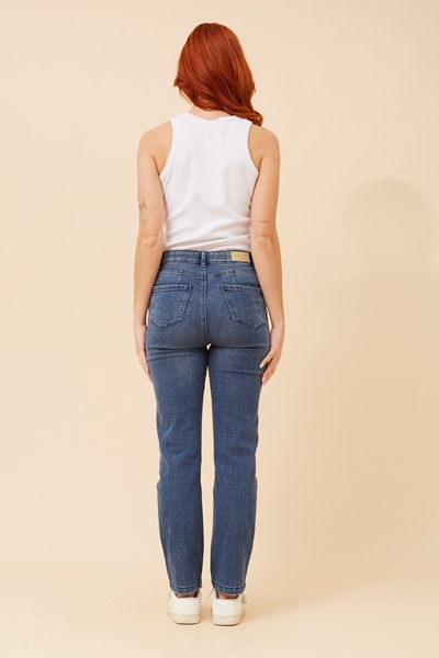 TONINA STRAIGHT LEG DENIM PANTS