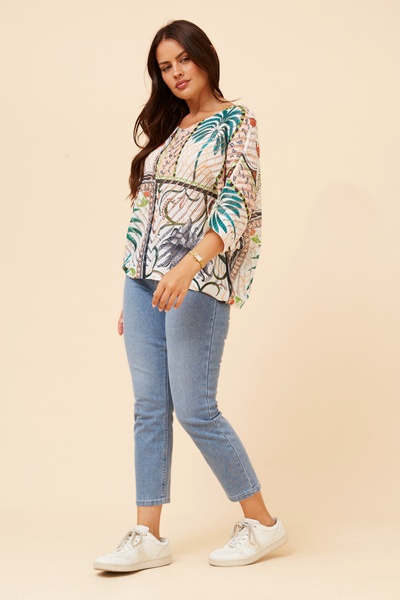 TORIN TROPICAL KNIT PULLOVER