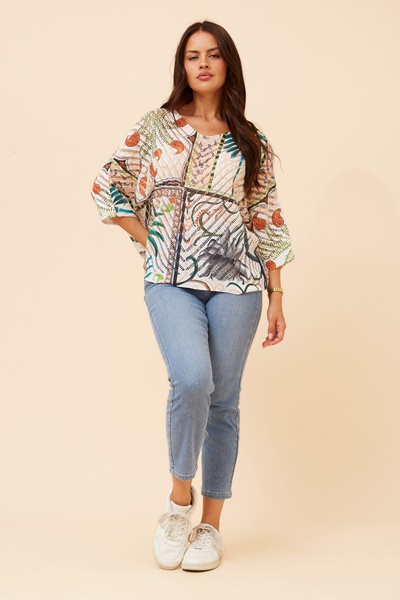 TORIN TROPICAL KNIT PULLOVER