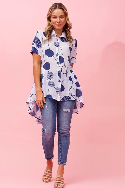 TRISH HI LOW HEM TUNIC