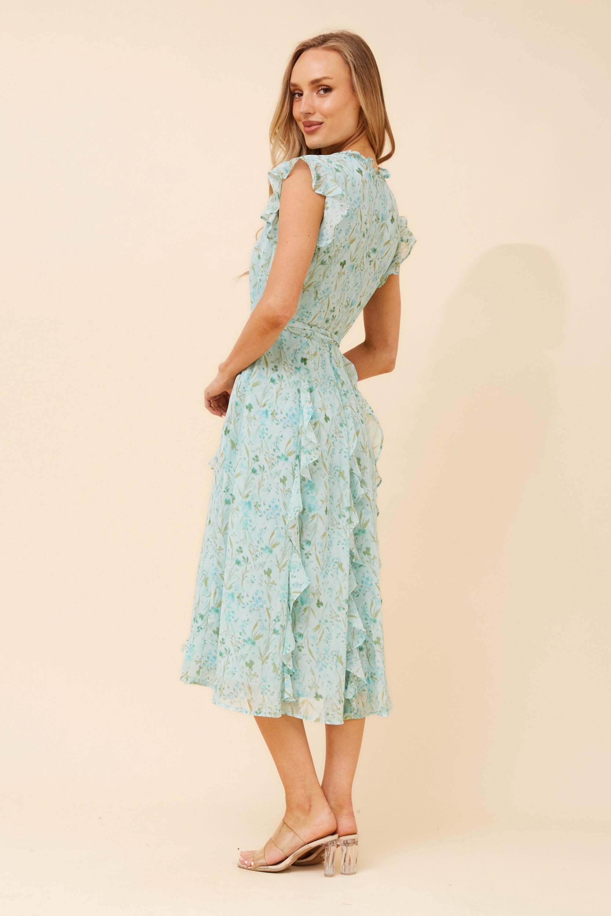ULVA FLORAL MIDI DRESS