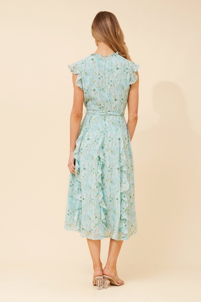 ULVA FLORAL MIDI DRESS